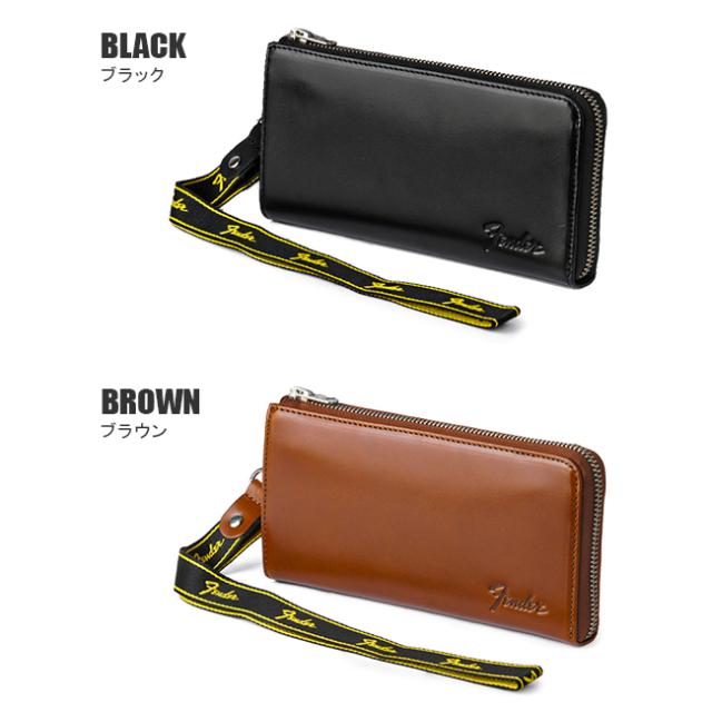 商品レビューで+5%｜フェンダー 長財布 メンズ レディース ブランド 大容量 本革 国産レザー ロングウォレット L字ファスナー ギターピック付属 Fender 950-704_2
