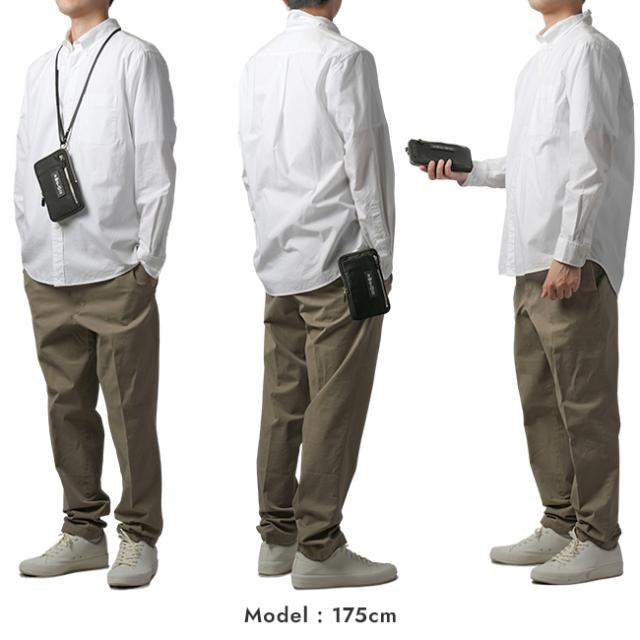 商品レビューで+5%｜フェリージ バッグ サコッシュ ネックポーチ スマホポーチ メンズ ブランド ミニ ナイロン 小さめ Felisi 1130/2/DS+LD