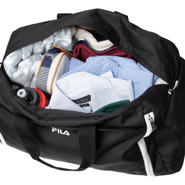 商品レビューで+5%｜FILA フィラ ボストンバッグ 52L 60L 修学旅行