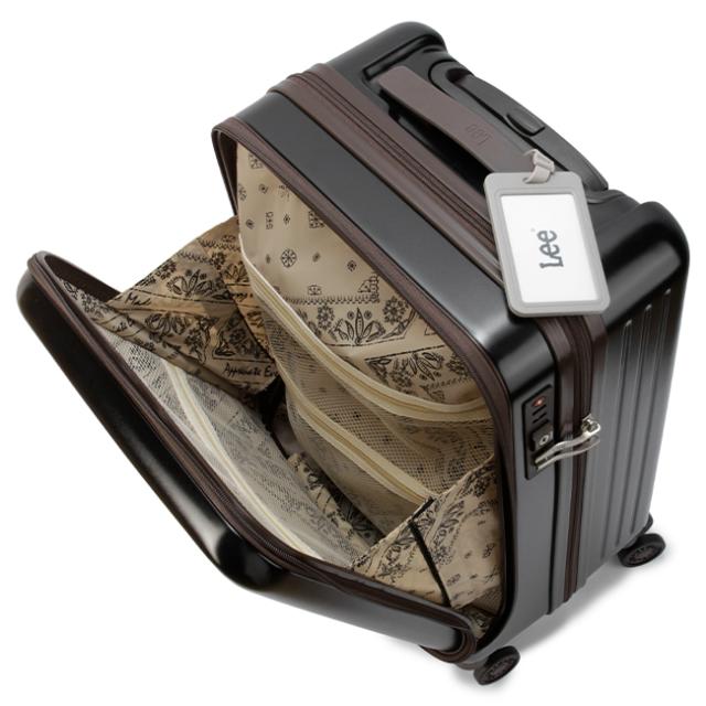 商品レビューで+5%｜Lee リー スーツケース 機内持ち込み Sサイズ 37L