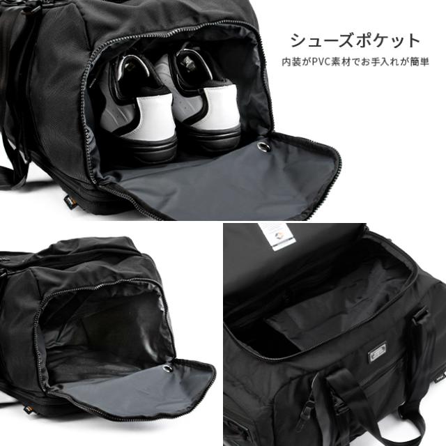 商品レビューで+5%｜アッソブ ゴルフ ボストンリュック 2WAY リュック ボストンバッグ シューズ収納 大容量 AS2OV GOLF 152206_6
