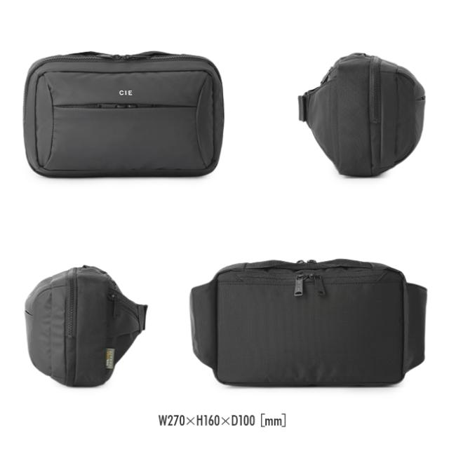 商品レビューで+5%｜CIE シー リープ スリングバッグ ワンショルダーバッグ 4.3L A5 軽量 撥水 防水 日本製 ブランド メンズ レディース LEAP 072303