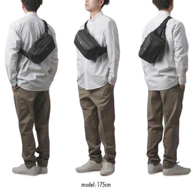 商品レビューで+5%｜CIE シー リープ スリングバッグ ワンショルダーバッグ 4.3L A5 軽量 撥水 防水 日本製 ブランド メンズ レディース LEAP 072303