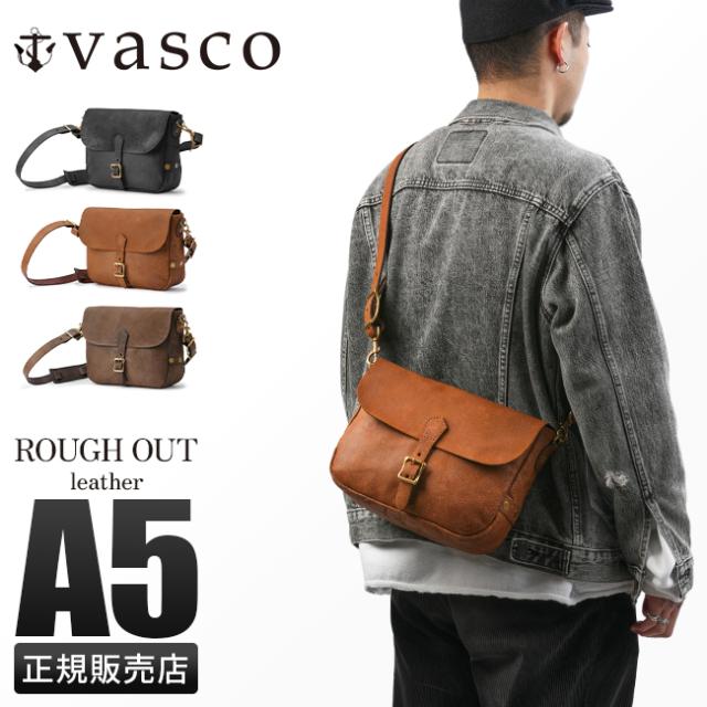 商品レビューで+5%｜vasco ヴァスコ ショルダーバッグ メンズ レディース ブランド レザー 本革 斜めがけ 日本製 VS-249LRの通販は 30,800円