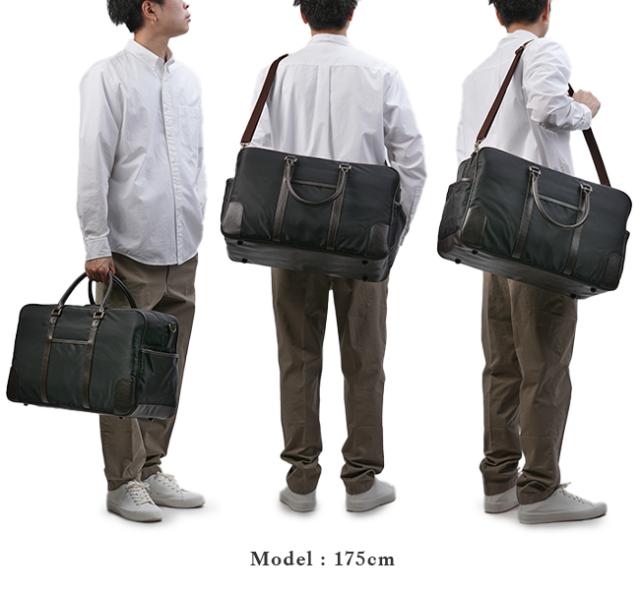 商品レビューで+5%｜アイエスプラス ナオト ボストンバッグB4 33L 日本製 ナイロン 合皮 230-8101 商品レビューで+5%｜アイエスプラス ナオト ボストンバッグB4 33L 日本