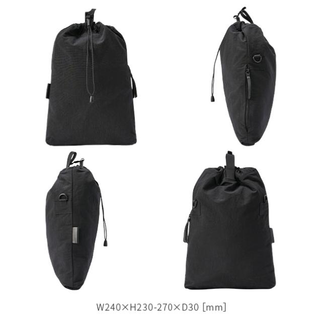 商品レビューで+5%｜SLOW スロウ 巾着バッグ ショルダーバッグ メンズ