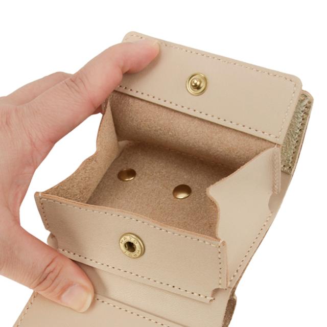 商品レビューで+5%｜アジリティ シルバー ゴールド 財布 三つ折り財布