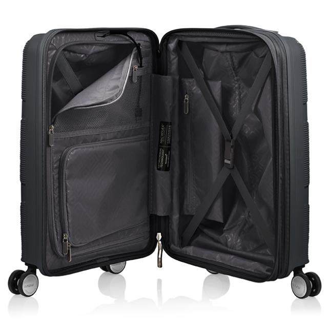 商品レビューで+5%｜サムソナイト アメリカンツーリスター インスタゴン スピナー55 EXP スーツケース 機内持ち込み Sサイズ SS 35L/42L 拡張機能付き 軽量 Samsonite American Tourister INSTAGON hj4-001 商品レビューで+5%｜サムソナイト アメリカンツーリスター