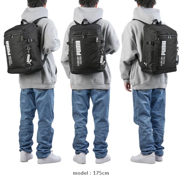 商品レビューで+5%｜プーマ リュック PUMA 30L スクエア ボックス型 通学 男子 女子 高校生 中学生 大容量 通学リュック スクールリュック メンズ レディース スポーツブランド アクティブ A4 B4 J20292の通販は