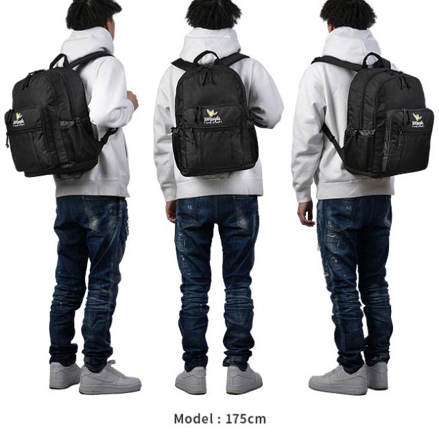 新品　マークゴンザレス　黒　リュック　バックパック　スクールリュック Mark Gonzales - 新品 マークゴンザレス リュックサック 高校生