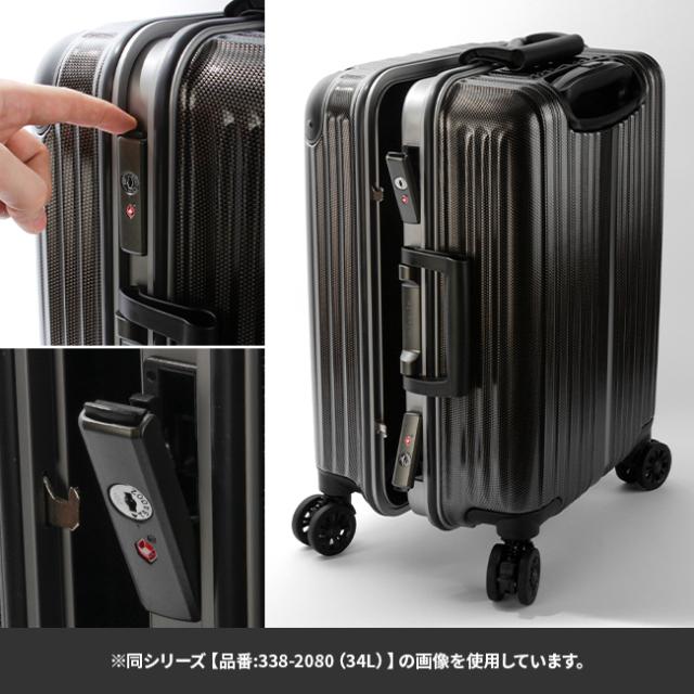 商品レビューで+5%｜ワイズリー スーツケース Lサイズ 91L 軽量 大型