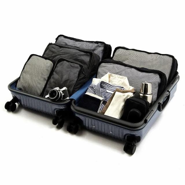 商品レビューで+5%｜エース クレスタ2F スーツケース Mサイズ 58L フレームタイプ ストッパー付き 軽量 ACE 05107 キャリーケース_10