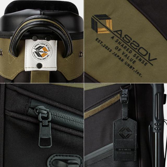 商品レビューで+5%｜アッソブ ゴルフ キャディバッグ ゴルフバッグ