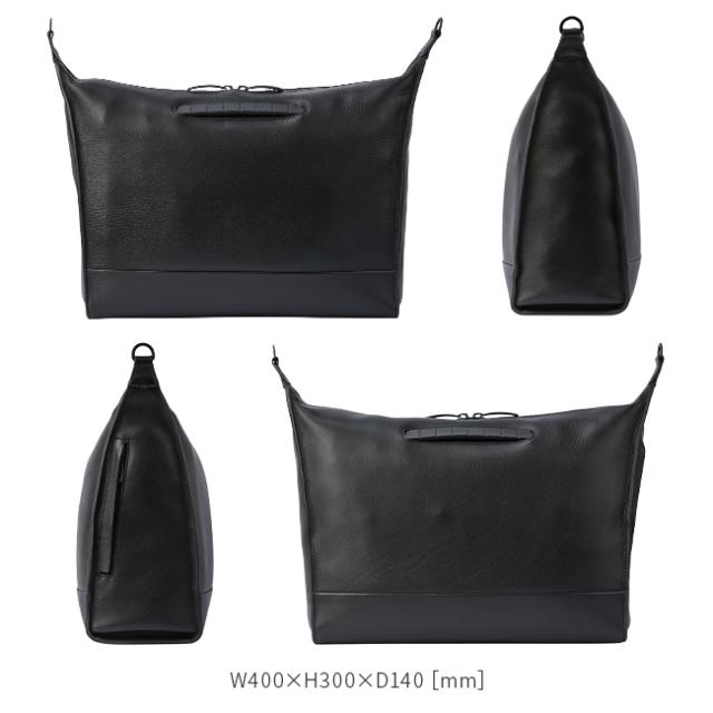 商品レビューで+5%｜TOMOE トモエ トートバッグ メンズ レディース ブランド レザー 本革 ファスナー付き 肩掛け 通勤 日本製 A4 PC 15.6インチ 3WAY BOLD_MSTW_2