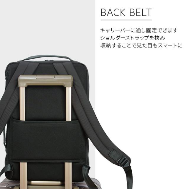 商品レビューで+5%｜サムソナイト ビジネスリュック メンズ ブランド 50代 40代 軽量 撥水 抗菌 黒 通勤 A4 2WAY ビジネスバッグ サブリム Samsonite SUB-LIM HT7-09001 41001_12