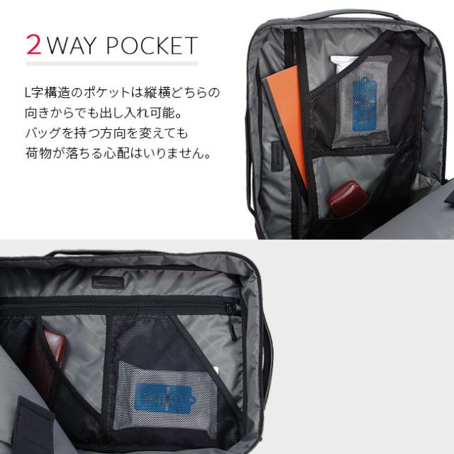 商品レビューで+5%｜サムソナイト サブ-リム ビジネスリュック 2WAY B4 14インチPC Samsonite SUB-LIM_8