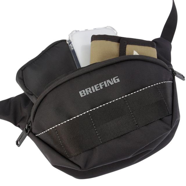 商品レビューで+5%｜ブリーフィング バッグ ウエストバッグ ショルダーバッグ メンズ ミニ 小さめ A6 0.9L BRIEFING MFC BRA231L44