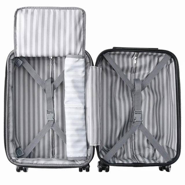 商品レビューで+5%｜ACE エース クレスタ スーツケース 機内持ち込み Sサイズ SS 34L 39L 拡張機能付き 拡張 軽量 キャリーケース 06316_7