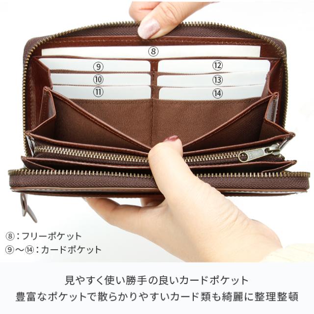 商品レビューで+5%｜アヴィレックス アビレックス 長財布 メンズ ブランド レザー 本革 ラウンドファスナー AVIREX AX9102