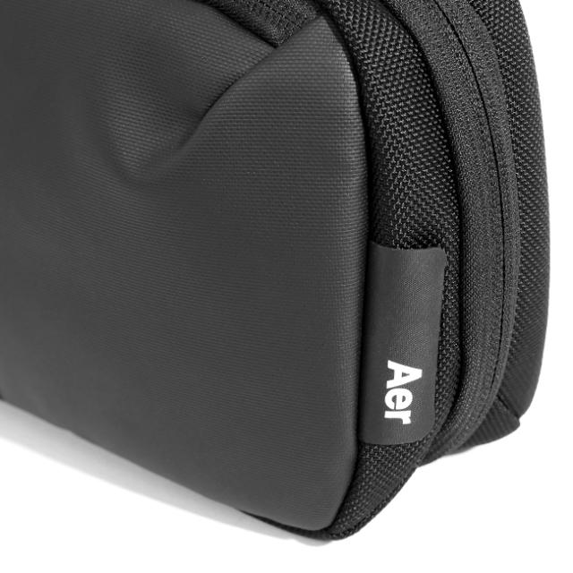 商品レビューで+5%｜エアー マルチポーチ Aer Cable Kit 3 ガジェットポーチ トラベルポーチ メンズ ブランド 軽量 防水 小さめ ミニ コンパクト 2.6L テックコレクション 31018