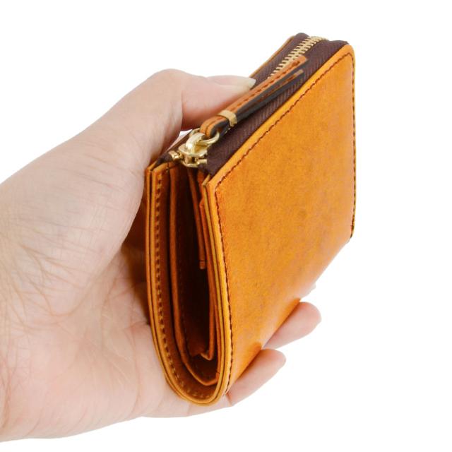 商品レビューで+5%｜SLOW スロウ 財布 ミニ財布 ミニウォレット L字ファスナー ボックス型 box型小銭入れ ハービー 本革 日本製 SLOW Herbie SO882P_11