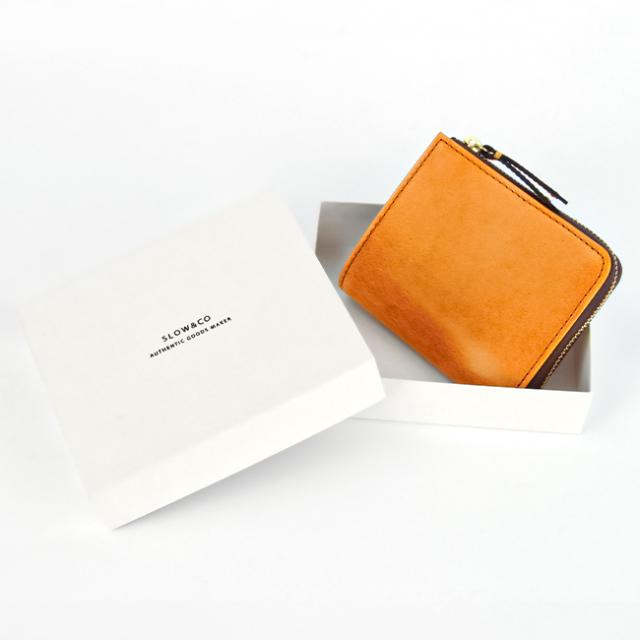 商品レビューで+5%｜SLOW スロウ 財布 ミニ財布 ミニウォレット L字ファスナー ボックス型 box型小銭入れ ハービー 本革 日本製 SLOW Herbie SO882P_13