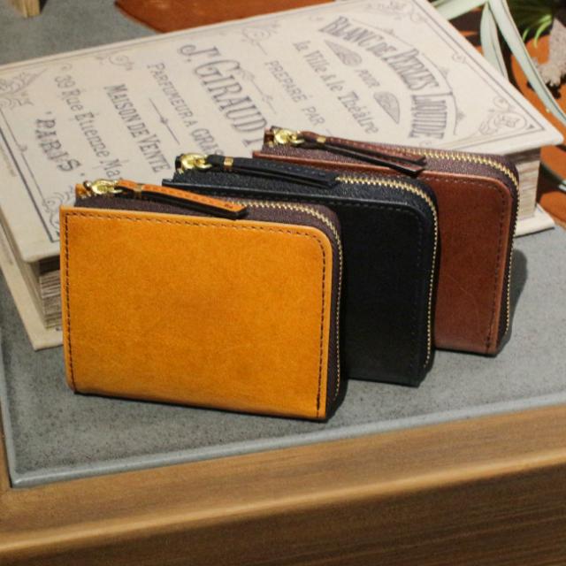 商品レビューで+5%｜SLOW スロウ 財布 ミニ財布 ミニウォレット L字ファスナー ボックス型 box型小銭入れ ハービー 本革 日本製 SLOW Herbie SO882P_15