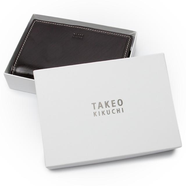 商品レビューで+5%｜タケオキクチ 財布 二つ折り財布 ミドルサイズ財布 ミドルウォレット メンズ ブランド レザー 本革 TAKEO KIKUCHI 726615_13