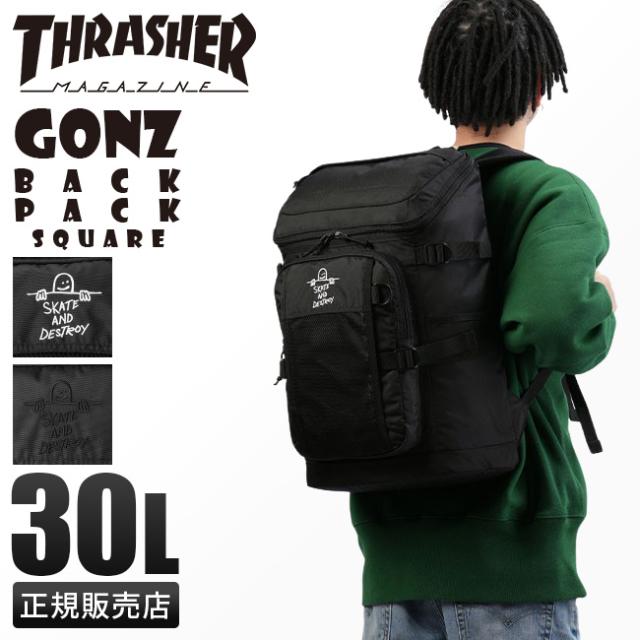 商品レビューで+5%｜スラッシャー リュック スクエア ボックス型 30L B4 THRASHER THR-298