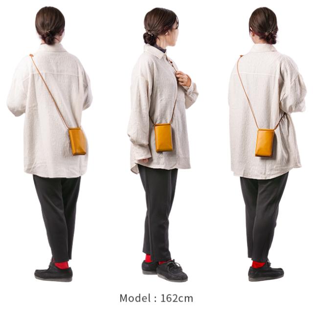 スロウ ペコス スマホポーチ スマホショルダー ショルダーウォレット メンズ レディース レザー 本革 財布 日本製 SLOW Pecos 858S29P スロウ SLOW スロウ スホポーチ スマホショルダー ショルダー