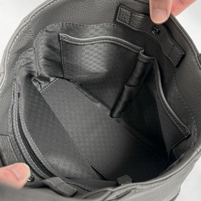 商品レビューで+5%｜ランバンコレクション トートバッグ ミニトートバッグ メンズ ブランド レザー 本革 撥水 軽量 LANVIN COLLECTION 285511_11