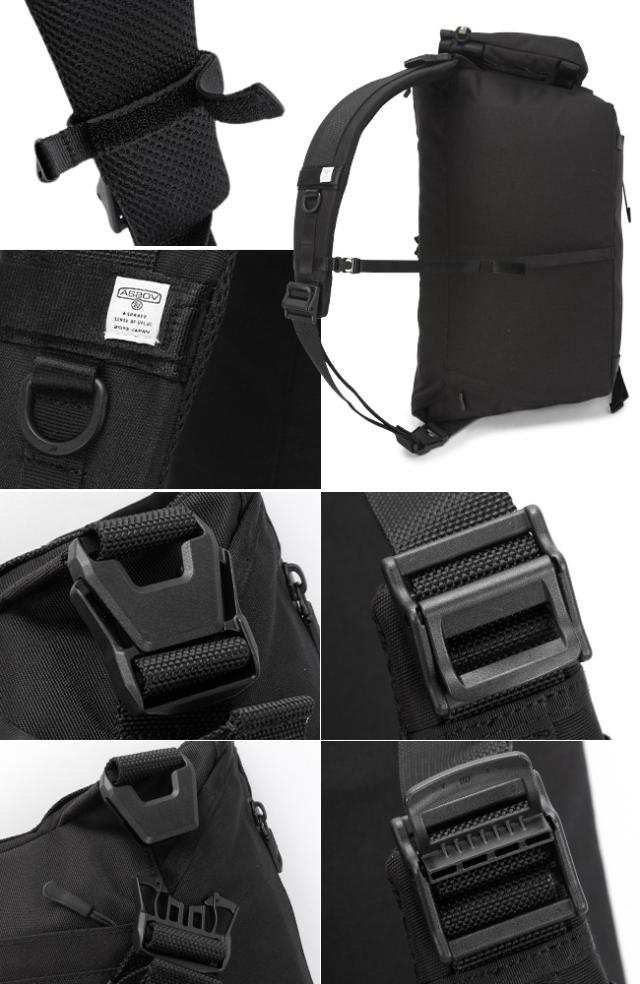商品レビューで+5%｜アッソブ コーデュラ スタンダード ショルダーバッグ メッセンジャーバッグ B4 30L 耐水 軽量 メンズ レディース ブランド AS2OV CORDURA STANDARD 152318_15