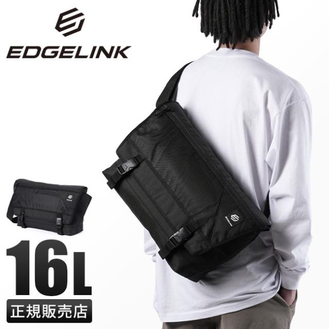 商品レビューで+5%｜エッジリンク ショルダーバッグ メッセンジャーバッグ メンズ レディース ブランド 斜めがけバッグ A4 EDGELINK 60154