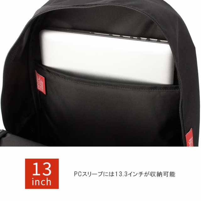 商品レビューで+5%｜マンハッタンポーテージ リュック メンズ レディース ブランド 撥水 軽量 A4 PC 13インチ 18L Manhattan Portage MP1