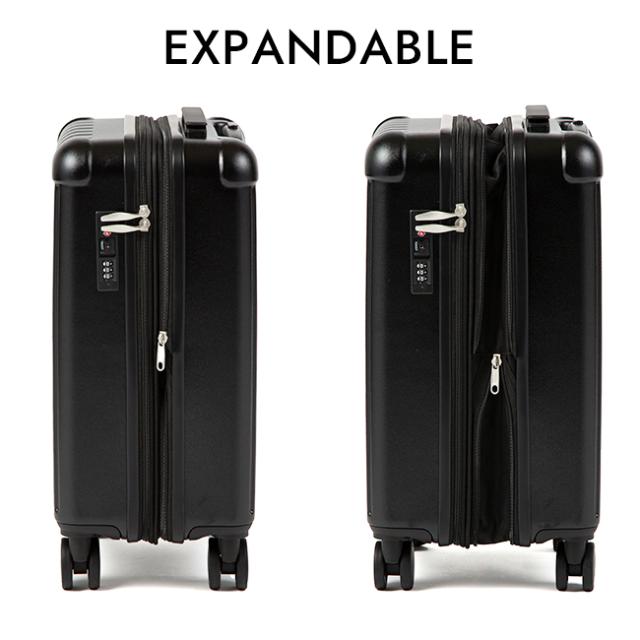 商品レビューで+5%｜リミニ エース スーツケース 機内持ち込み Sサイズ SS 32L/40L 拡張機能付き RIMINI 05121 キャリーケース キャリーバッグ_3