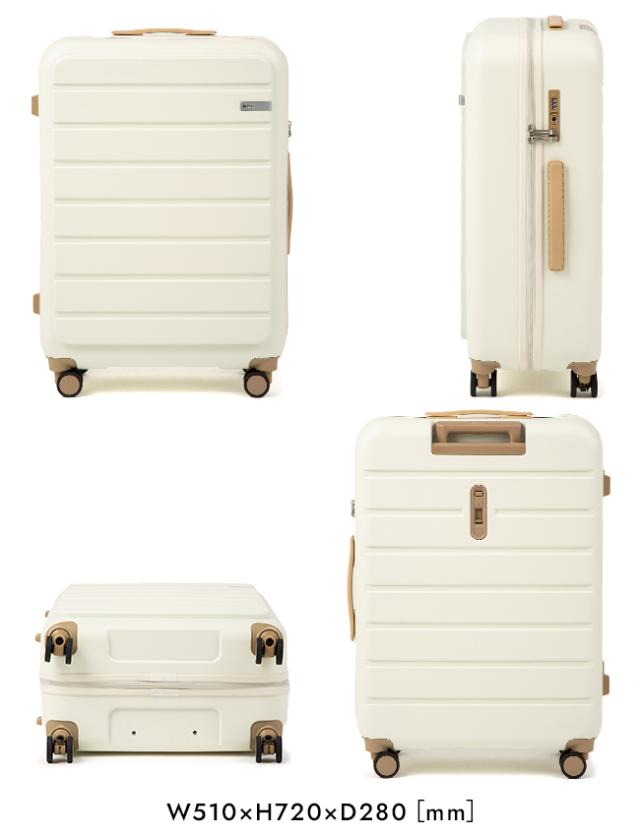 商品レビューで+5%｜エース フレットボード スーツケース Mサイズ 68L