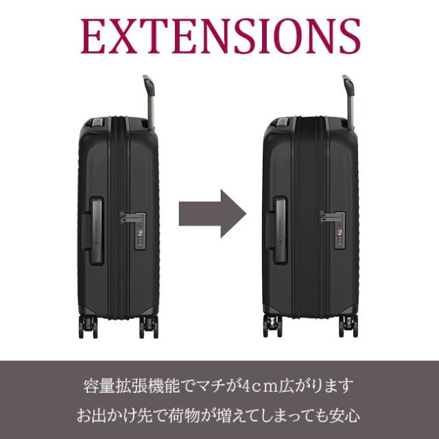 商品レビューで+5%｜ビクトリノックス エアロックス アドバンスト スーツケース キャリーケース Sサイズ 35L/44L 拡張機能付き Victorinox AIROX ADVANCED_3