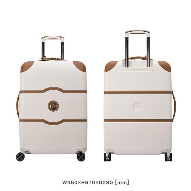 商品レビューで+5%｜デルセー スーツケース Mサイズ 69L DELSEY 1676810 キャリーケース キャリーバッグ_3