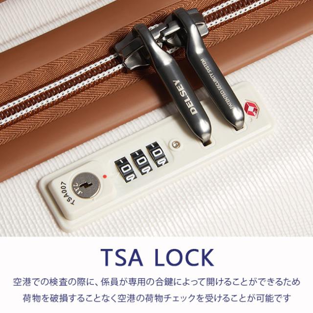 商品レビューで+5%｜デルセー スーツケース Lサイズ XL 91L 大型 大容量 158cm以内 DELSEY 1676818 キャリーケース キャリーバッグ_4
