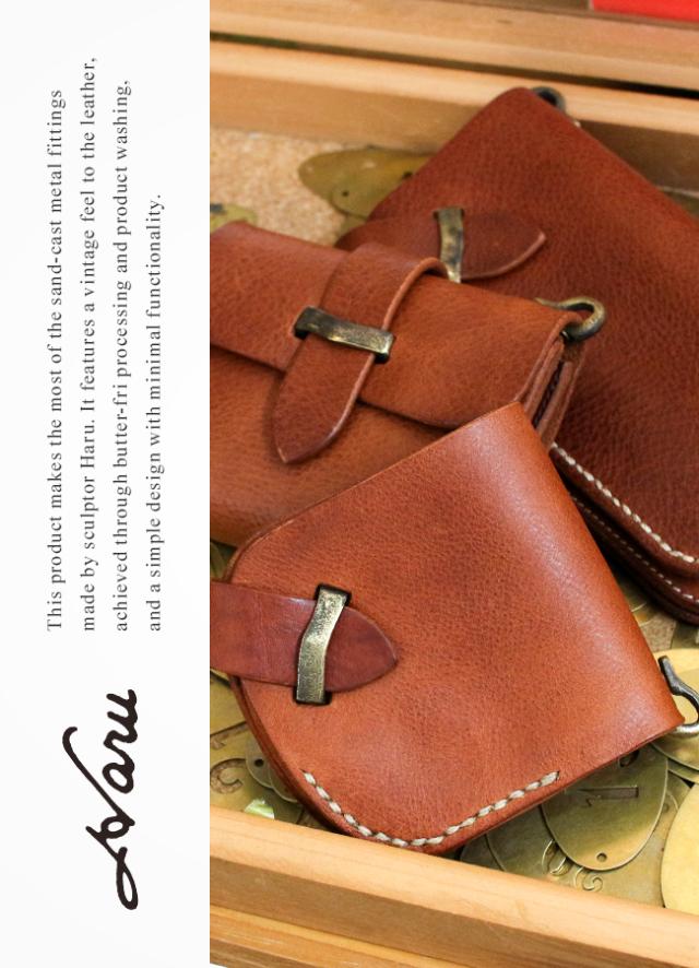 商品レビューで+5%｜ハル 二つ折り財布 ミドル財布 ミドルウォレット