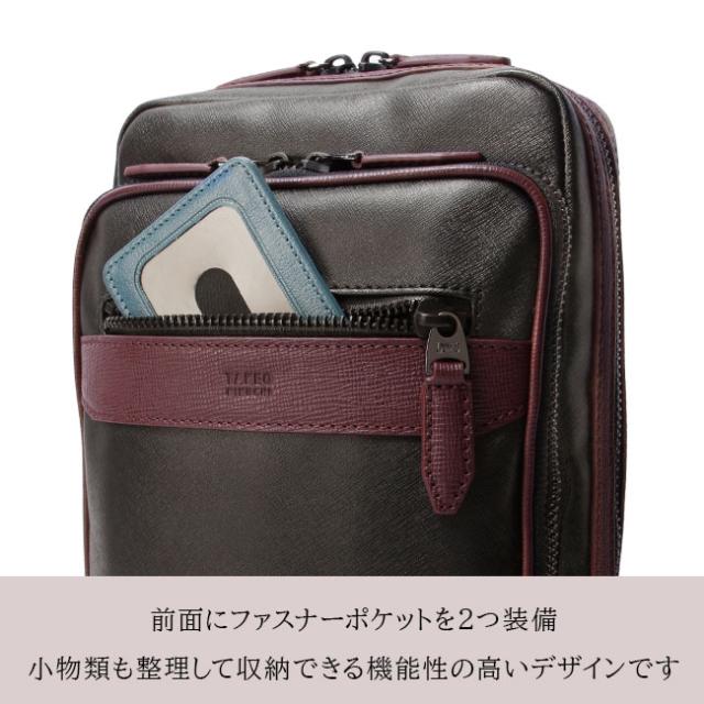 商品レビューで+5%｜タケオキクチ ボディバッグ ワンショルダーバッグ メンズ ブランド 斜めがけバッグ 縦型 A5 TAKEO KIKUCHI 745981_9