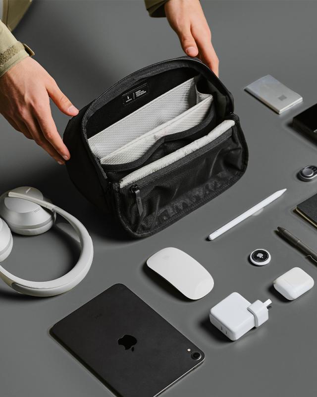 商品レビューで+5%｜アルパカ ショルダーバッグ メンズ バーデックスポーチ ガジェットポーチ ガジェットケース ミニ 小さめ 小さい バッグ 自立 2WAY 3.5L A5 ALPAKA VERTEX POUCH 4145