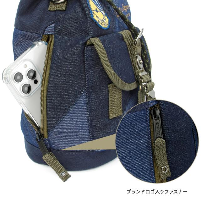 商品レビューで+5%｜アヴィレックス アビレックス バッグ ショルダーバッグ ボディバッグ ボンサック メンズ ブランド 斜めがけバッグ 撥水 ミリタリー トップガン AVIREX AVX3529K_8