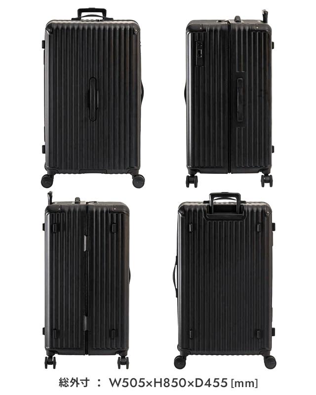 A.L.I GRANMAX スーツケース ジッパータイプ XL 148L 商品レビューで+5