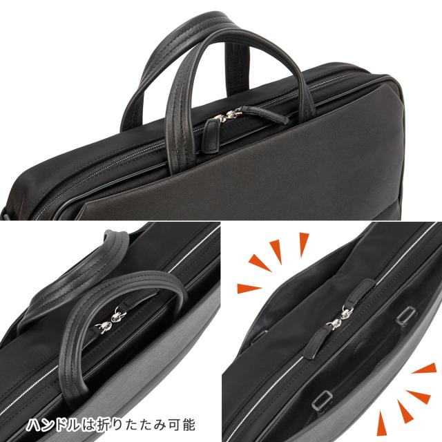 商品レビューで+5%｜ISIT ビジネスバッグ ビジネスリュック メンズ ブランド 通勤 A4 PC 14インチ 3WAY イズイット 937513_9
