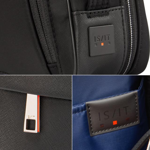 商品レビューで+5%｜ISIT ビジネスバッグ ビジネスリュック メンズ ブランド 通勤 A4 PC 14インチ 3WAY イズイット 937513_14