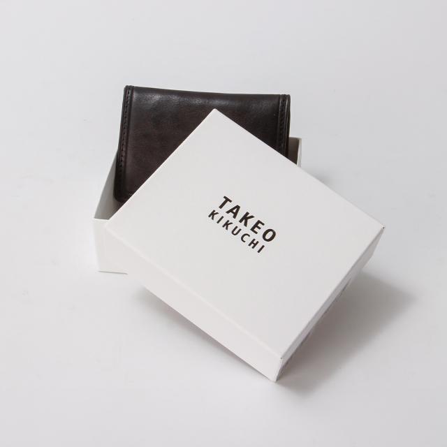 商品レビューで+5%｜タケオキクチ 小銭入れ コインケース メンズ ブランド レザー 本革 ボックス型 TAKEO KIKUCHI 742622