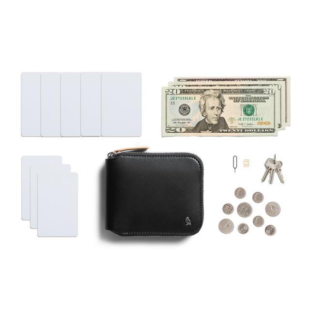 商品レビューで+5%｜Bellroy ベルロイ 二つ折り財布 メンズ ブランド ラウンドファスナー レザー 本革 WZWA_15