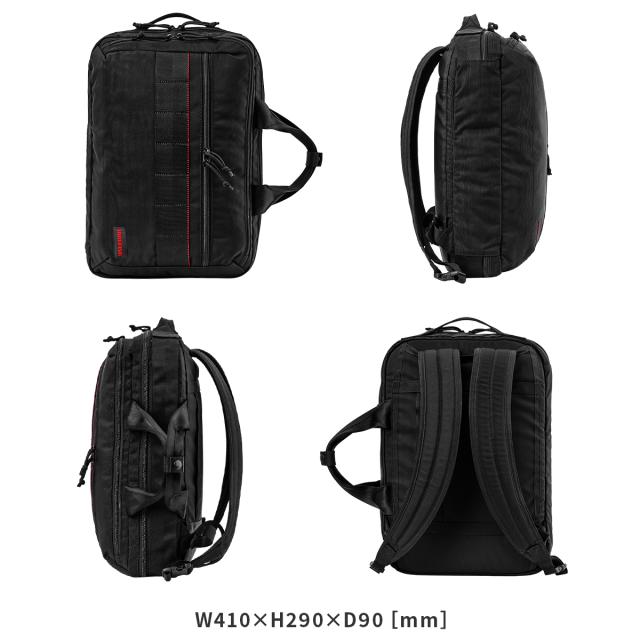 商品レビューで+5%｜ブリーフィング リュック ビジネスバッグ ビジネスリュック メンズ 薄マチ 薄型 A4 2WAY BRIEFING AG BRA241P37_2