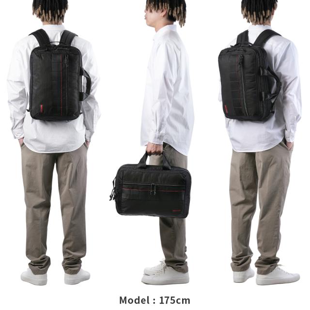 商品レビューで+5%｜ブリーフィング リュック ビジネスバッグ ビジネスリュック メンズ 薄マチ 薄型 A4 2WAY BRIEFING AG BRA241P37_3